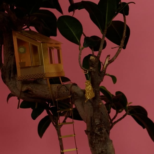 Tiny treehouse