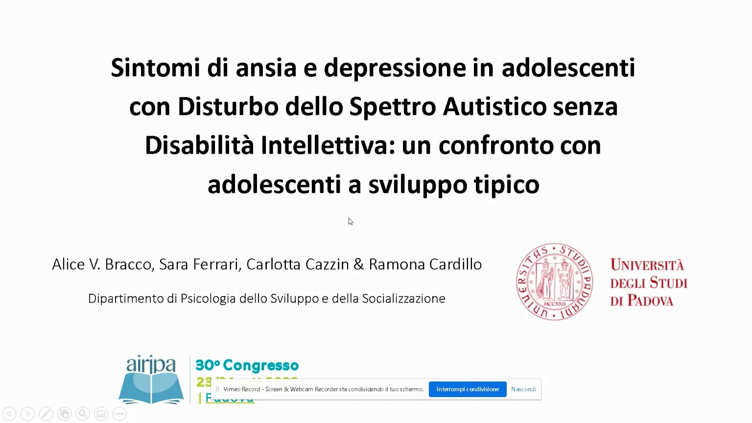 Sintomi Di Ansia E Depressione In Adolescenti Con Disturbo Dello