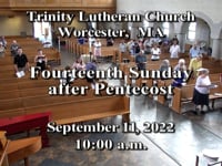 TLC Worship Service 9/11/2022  10:00 AM