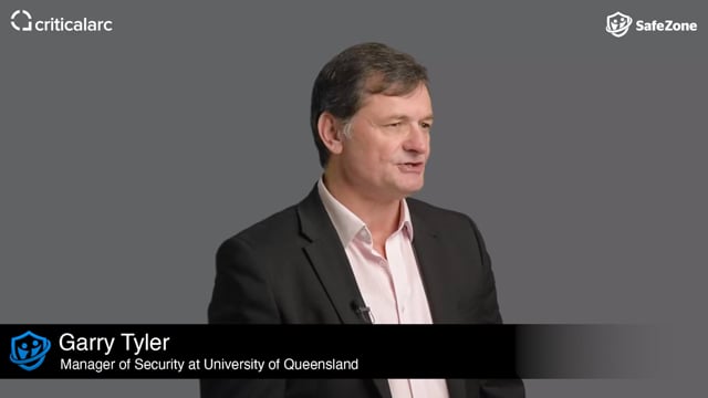 University of Queensland - Customer Success Story (Garry Tyler - Senior Security Manager)