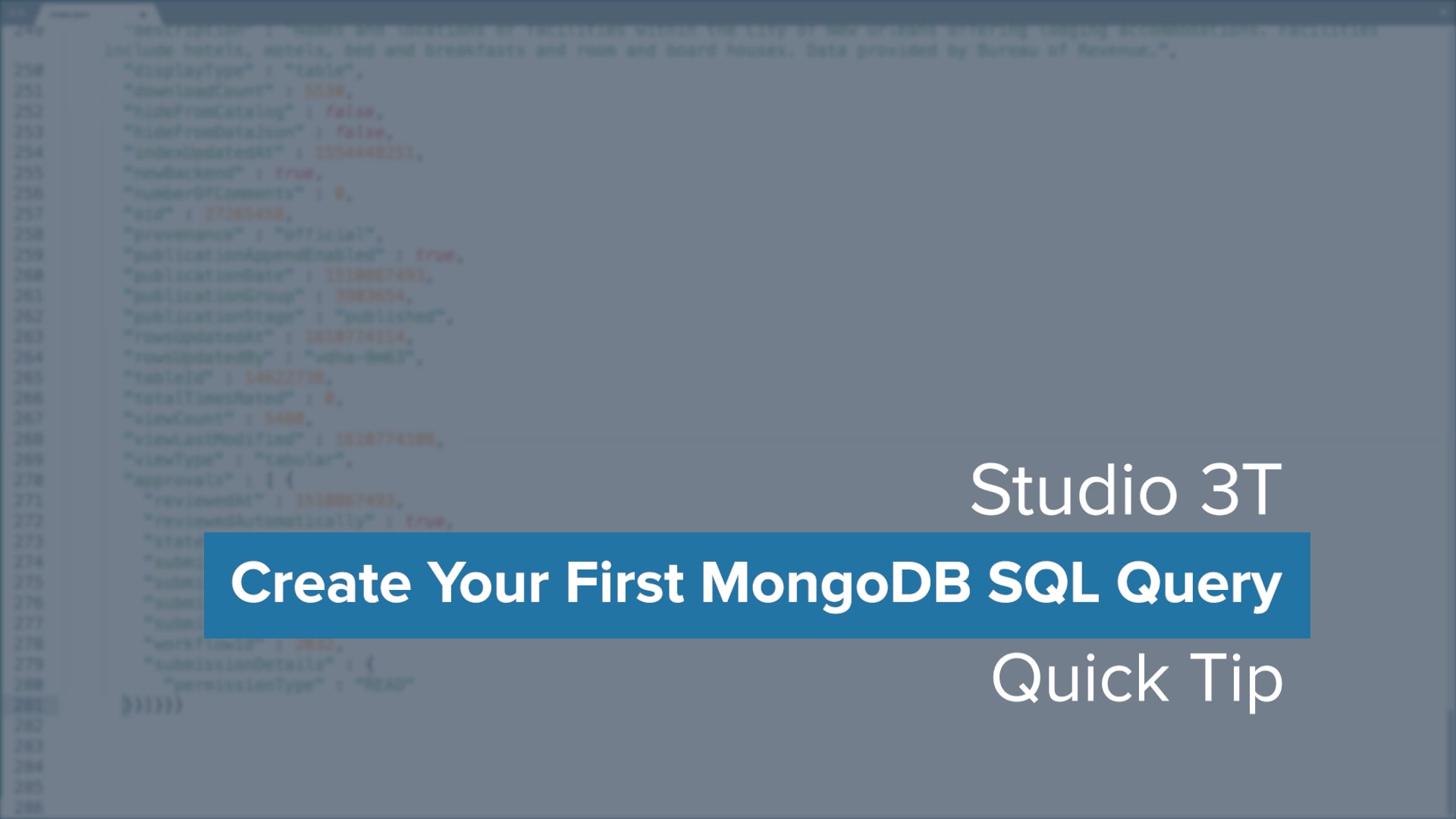 Query MongoDB with SQL (GROUP BY, DISTINCT, JOINS & More)