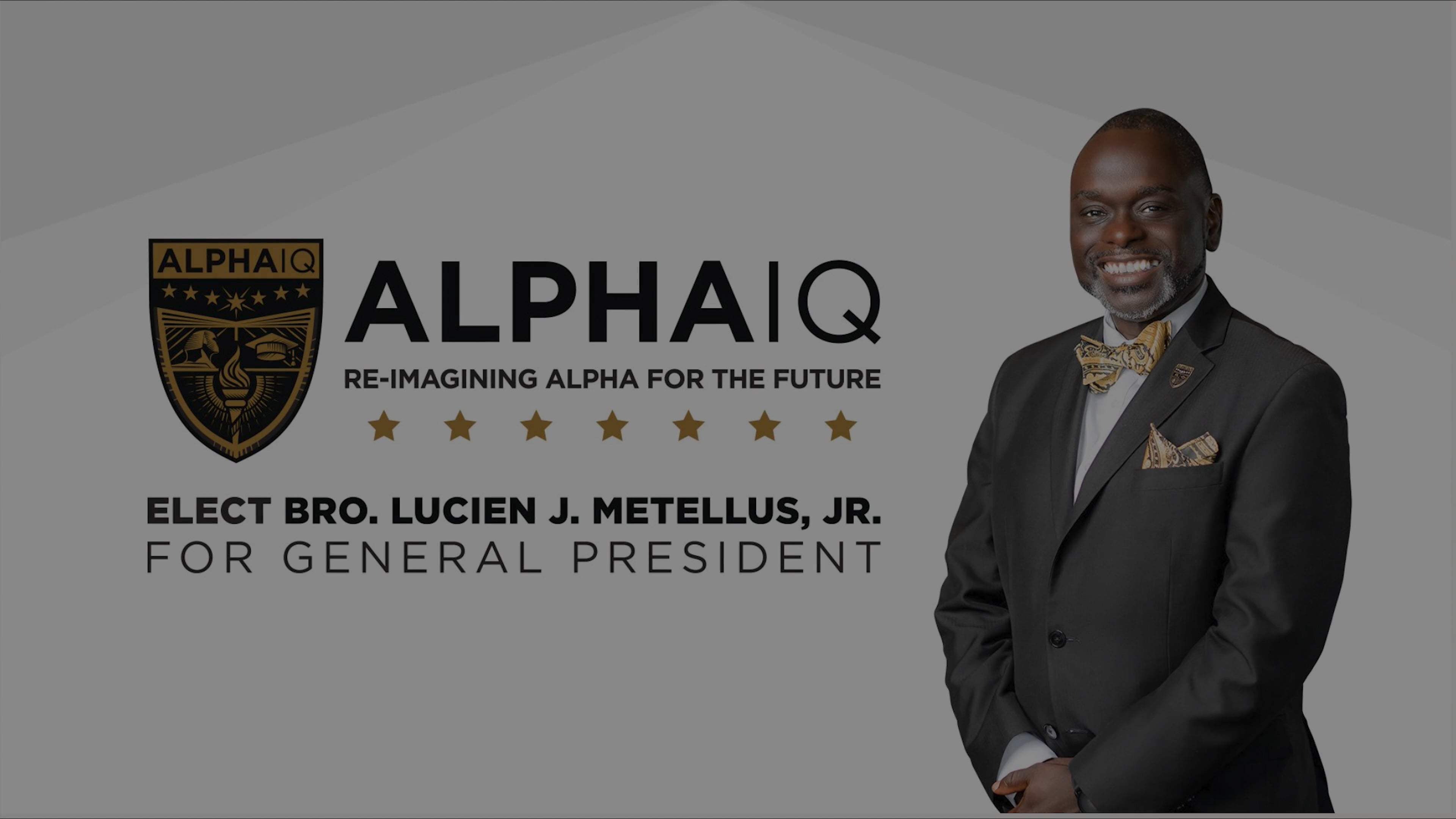 Bro Lucien J Metellus Jr For 37th General President On Vimeo