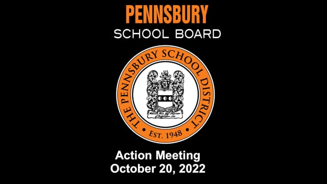 Pennsbury School Board Meeting for October 20, 2022