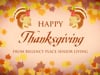 Happy Thanksgiving From Regency Place Senior Living