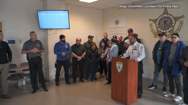 Clergy Committee Luncheon For Cicero Police Dept.
