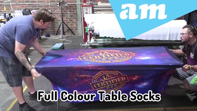 Full Colour Table Socks by Sublimation Printing and Sewing Together by CMT, Design Printing Process