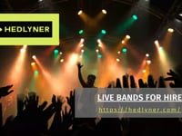 Check Available Options For Live Bands For Hire | Hedlyner