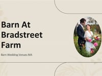 Trends Of Weddings in Restored Barn Wedding Venues MA