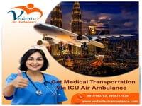 Get  Vedanta The Best Air Ambulance Service in Bagdogra