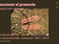 Presentación de Vasos comunicantes - Colección 1881-2021