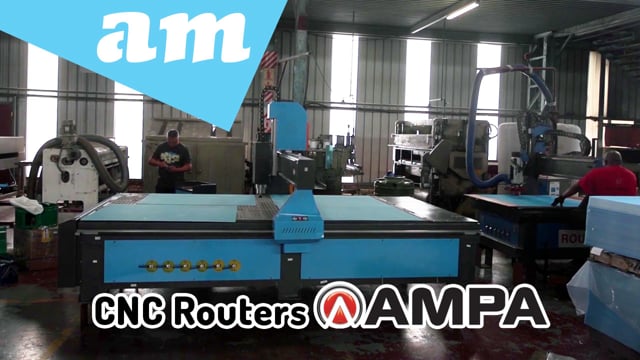 CNC Router for AMPA Plastics, More CNC Routers Installed for Packaging Layer Boards Cutting