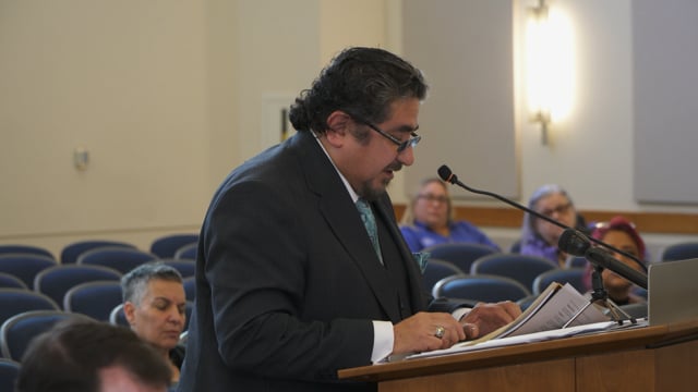 Cook County Commissioner Frank Aguilar Updates Town Board