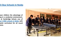 Top 5 CBSE Schools Noida