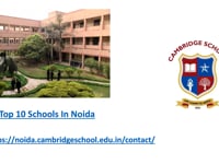 Top 10 Schools In Noida