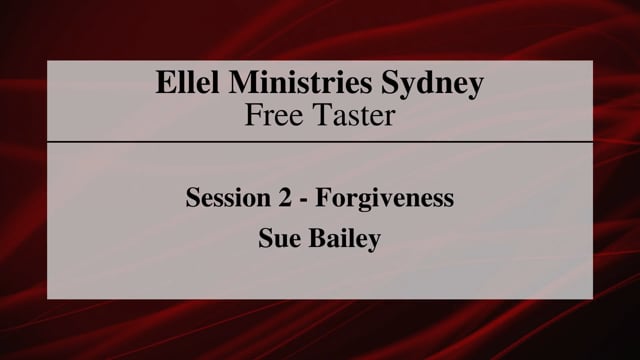 Free Taster - Session 2: Forgiveness