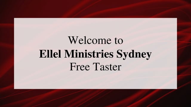 Free Taster - Session 1: Introduction