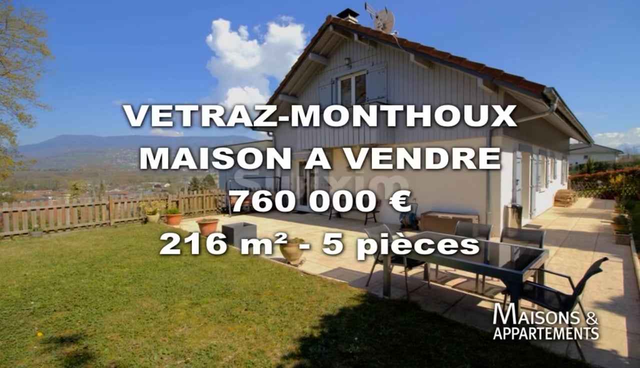 V Traz Monthoux Maison A Vendre M Pi Ce S On