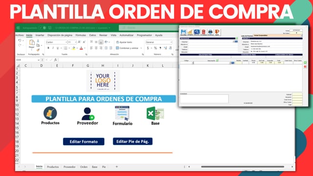 Plantilla Para Orden De Compra