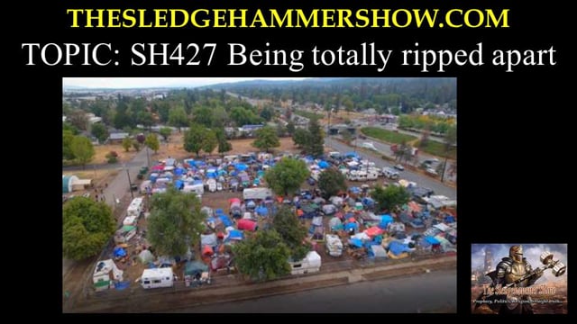 the SLEDGEHAMMER show SH426 being ripped totally apart