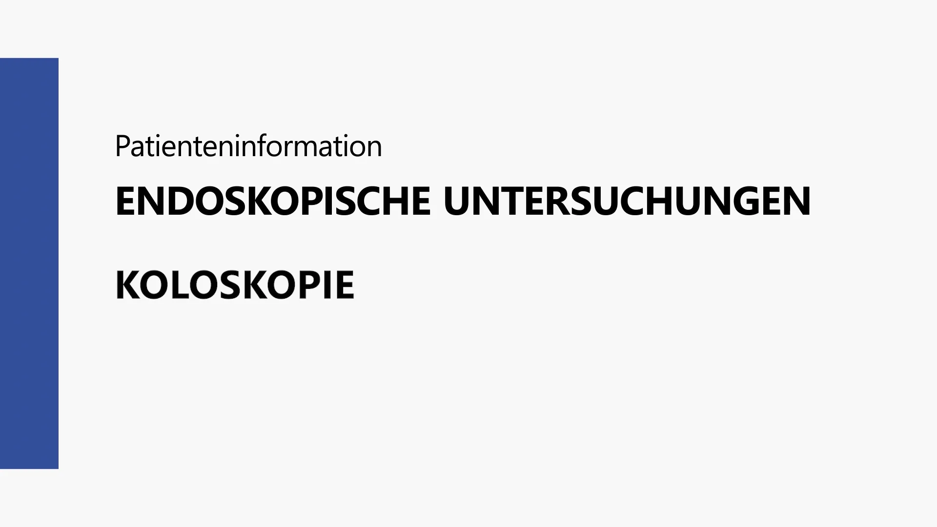 Filmportfolio MAIA / AniMedical - Koloskopie Aufklärungsfilm - Dr. Pavek