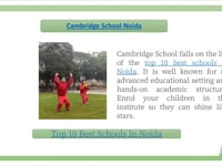Top 10 Best Schools in Noida