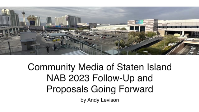 CMSI NAB 2023 Follow Up & Proposals
