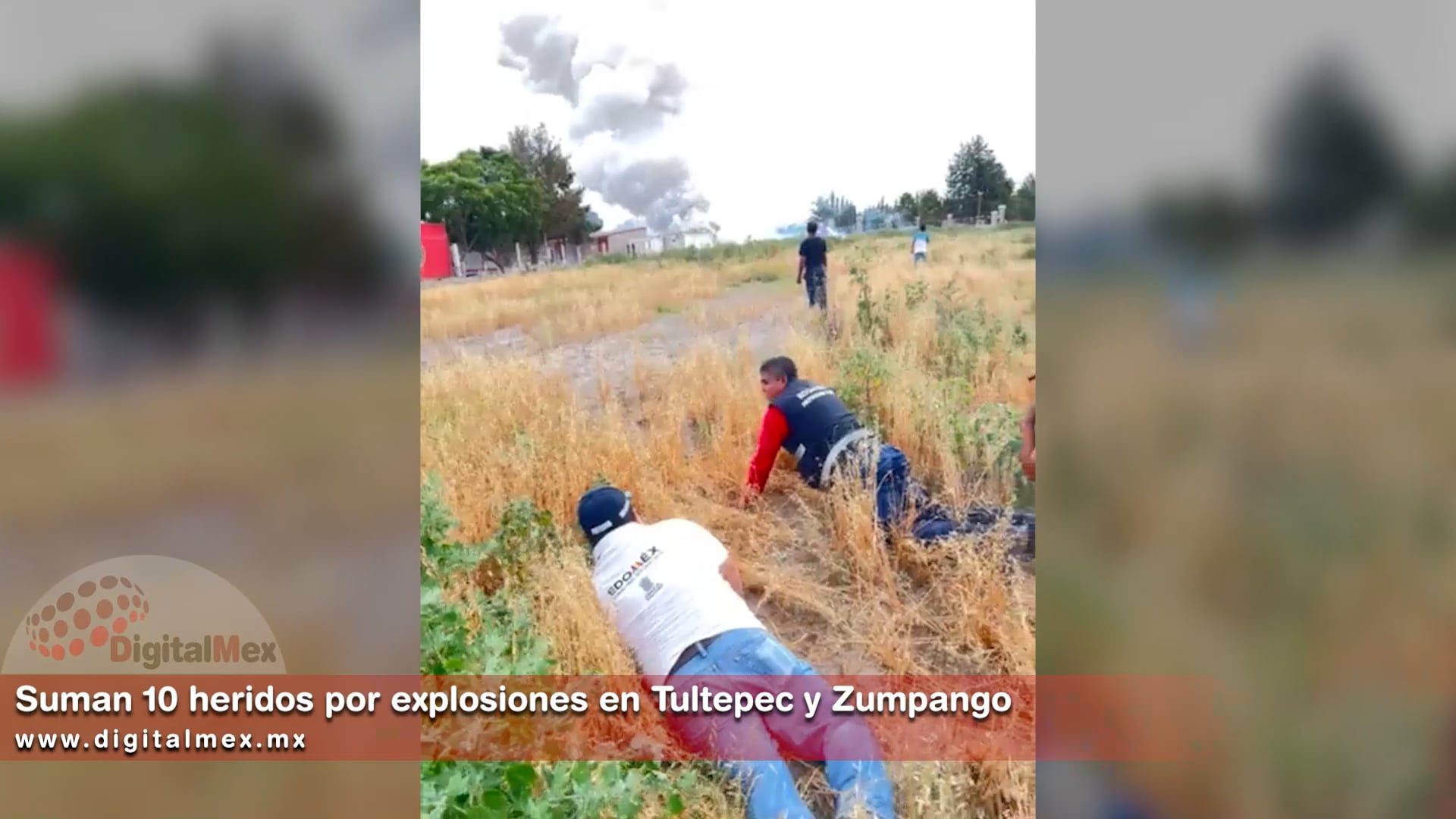 Video Suman 10 Heridos Por Explosiones En Tultepec Y Zumpango On Vimeo