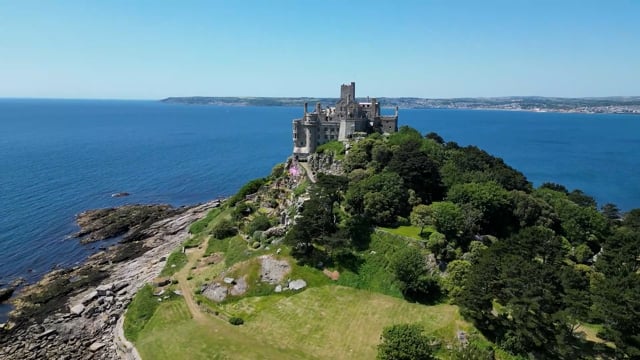 Castle St Michael Mount Cornwall Free Stock Video Pixabay