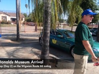 Wigwam Route 66 Outing: Arrival at the McDonalds museum