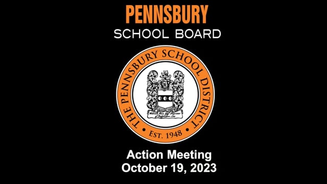 Pennsbury School Board Meeting for October 19, 2023