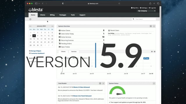 Blesta 5.9 Released