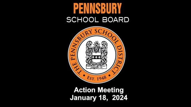 Pennsbury School Board Meeting for January 18, 2024
