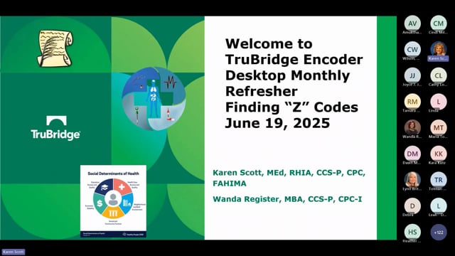 June 2025 Refresher: Finding and Using “Z” Codes