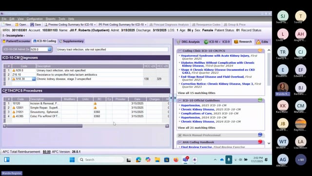 July 2025 Refresher: What’s New and Using Resources In the Coding Process
