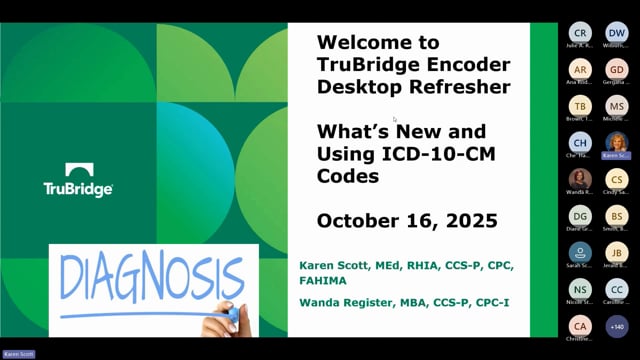 Encoder Refresher Training What’s New and Finding and Using New ICD-10 Codes