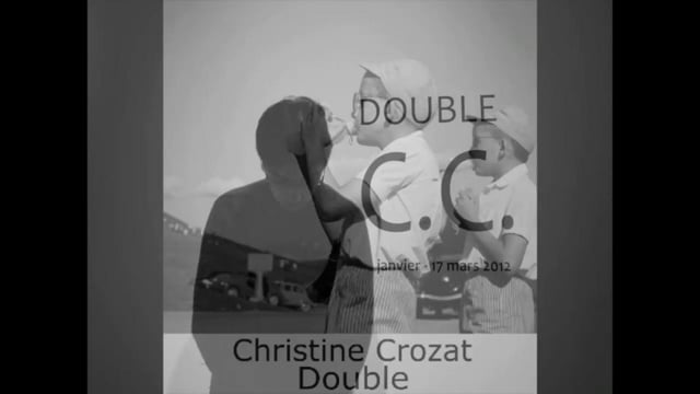 DOUBLE - Christine Crozat - VERNISSAGE - EXPOSITION - RDV