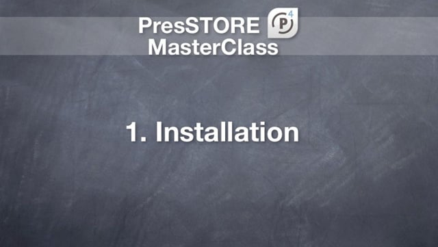 1. Installation (9mins)