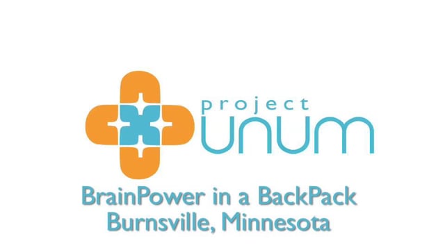 Project Unum - Brain Power in a Backpack