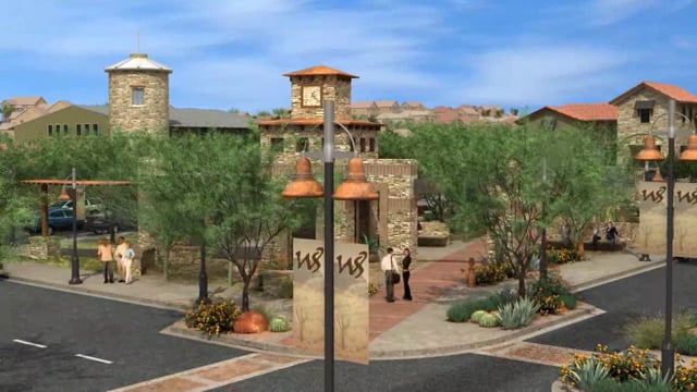 Norris Design - Willow Springs Town Center - 3D Visualization
