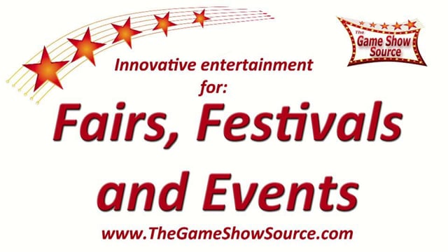 Fun, Interactive, Game Shows for Fairs, Festivals, and Events-Corporate Game Show Event