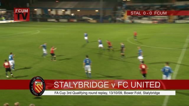 Stalybridge v FC United FA Cup 3rd Qualifying round replay - The Goal