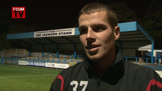 Jake Cottrell speaks to FCUM TV after Stalybridge replay
