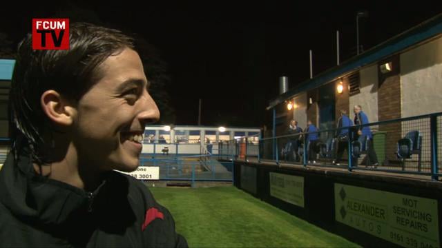 Carlos Roca chats to FCUM.TV FA Cup 3rd Qualifying round replay