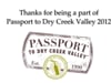 Passport to Dry Creek Valley 2012