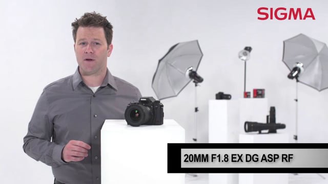 The Sigma 20mm F1.8 EX  DG ASP RF