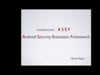Parth Patel - Introducing Android Security Evaluation Framework - ASEF - SecTor 2012