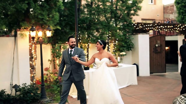 cristina + jorge wedding highlights // Franciscan Gardens // San Juan Capistrano //