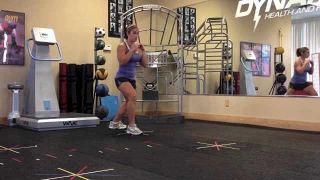 Punch-Jab Static Lunge Matrix