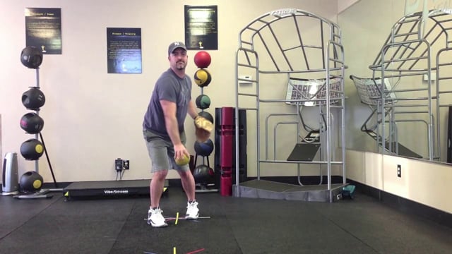 Baseball Power: Med Ball Baseball Throw