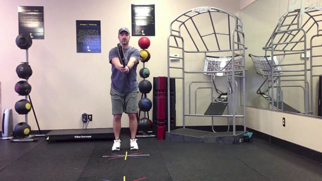 Baseball Flexibility: 3D Swinging Lunge